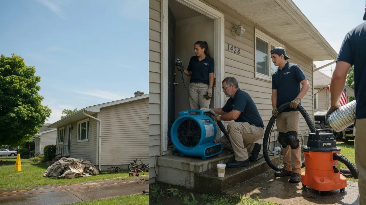 Water Damage Restoration in Saint David, IL near me